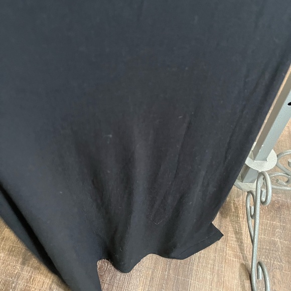 SKIMS ONYX SOFT RIBBED LOUNGE MAXI SLIP DRESS NWT SIZE MEDIUM - Picture 15 of 16